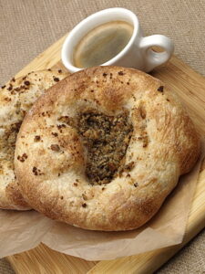Photo of a bialy